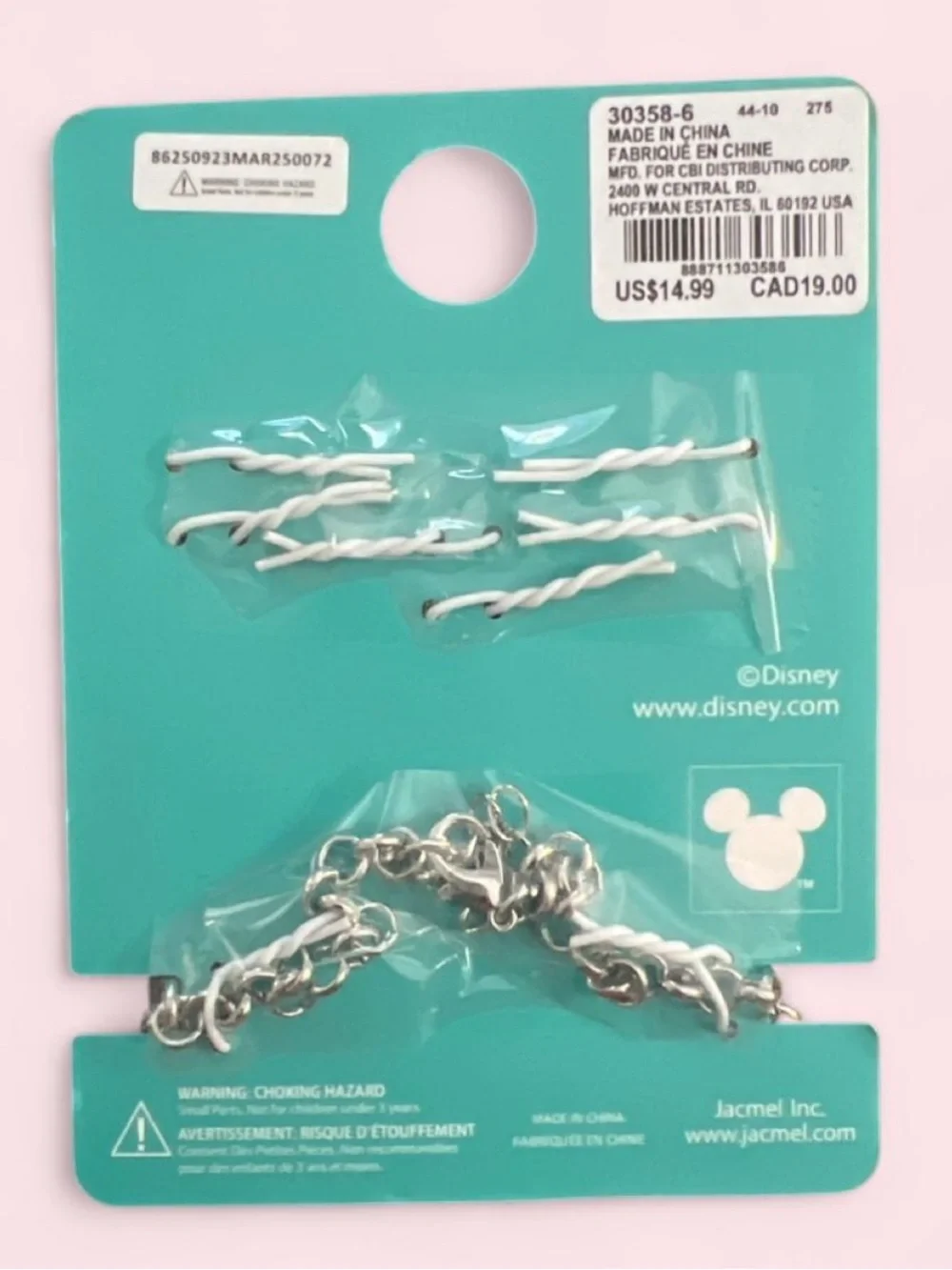 ✨NWT Kids Charm Bracelet Set - Disney Stitch & Angel